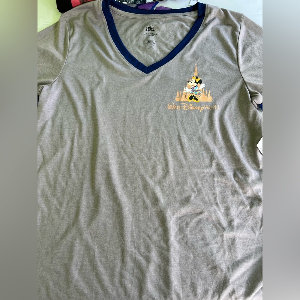 Disney World 50th Minnie Gray T-shirt